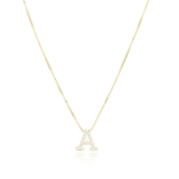 Collar con iniciales